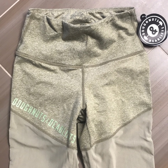 Pants - Doughnuts and Deadlifts workout leggings